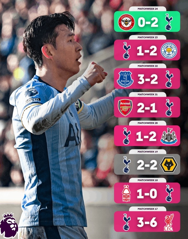  不容易！熱刺終結(jié)英超7輪不勝，此前7場(chǎng)僅1平6負(fù)