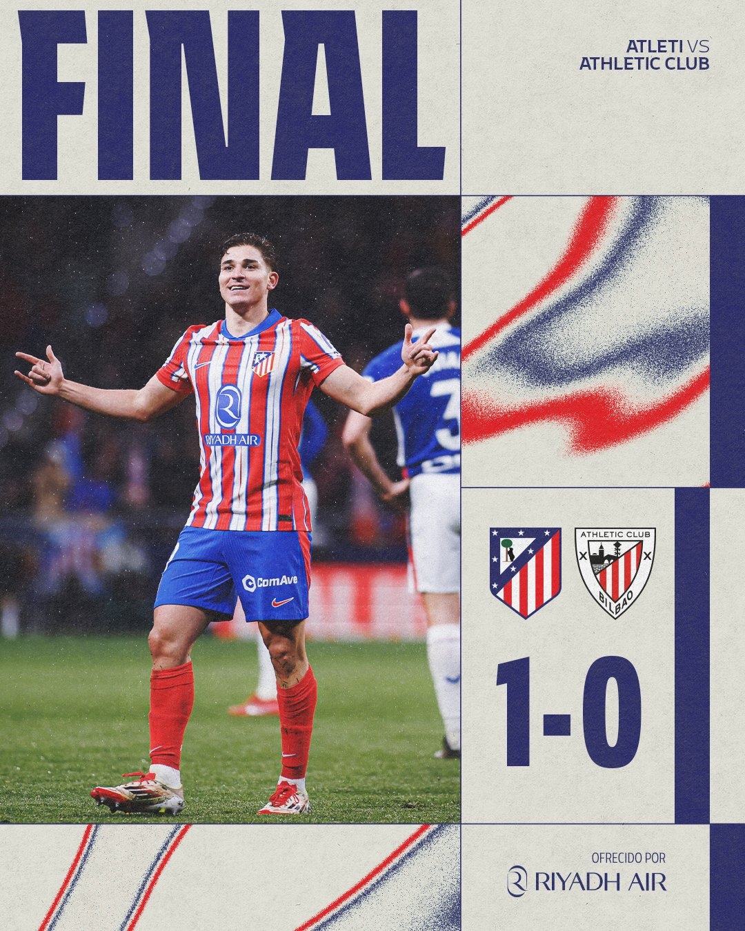  致勝進(jìn)球！阿爾瓦雷斯當(dāng)選馬競1-0畢巴全場最佳球員