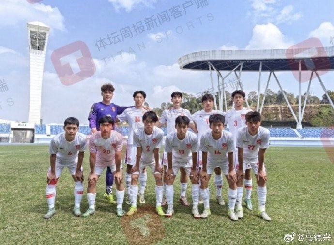  鄧捷夫、賈偉偉各入一球，U17國(guó)少0-2不敵07年齡段精英訓(xùn)練營(yíng)